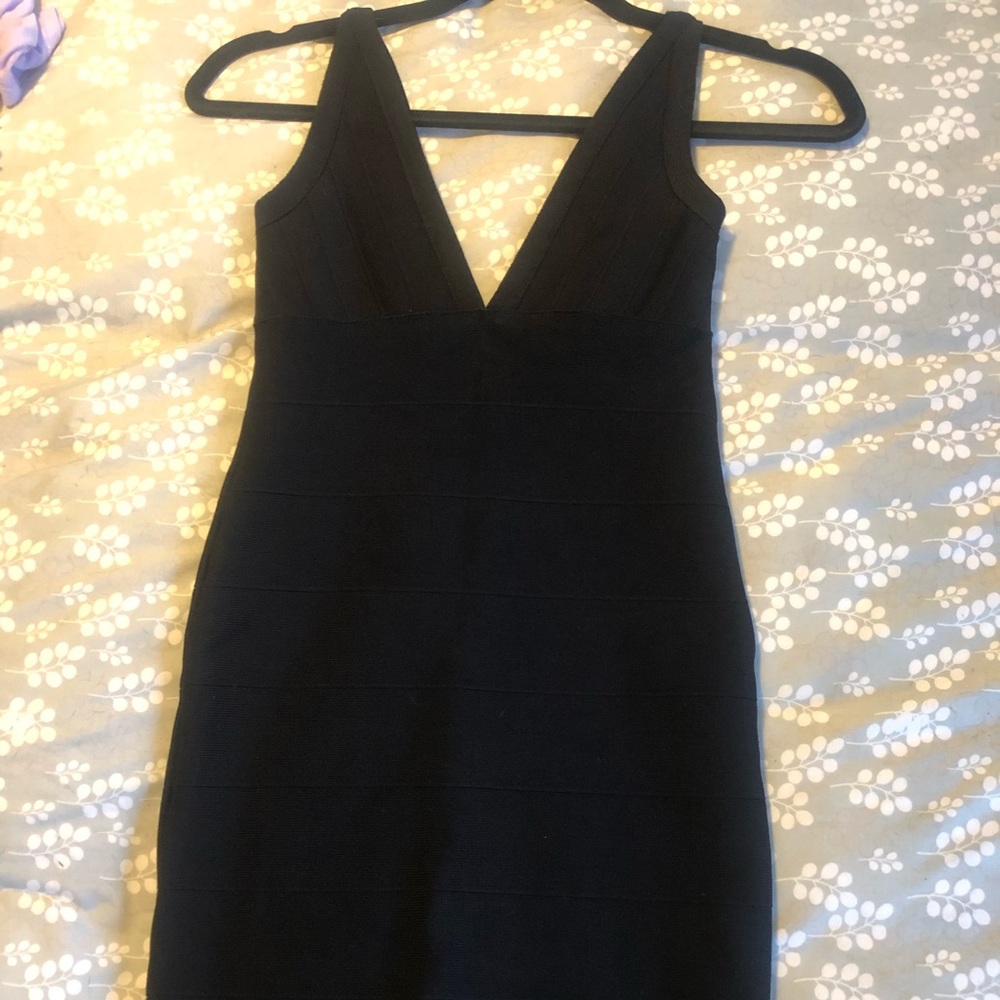 Sexy black dress